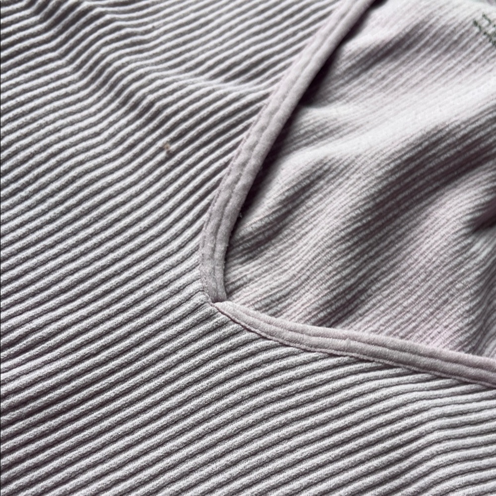 Garage Lilac Ribbed Tank Top - Picture 4 of 4